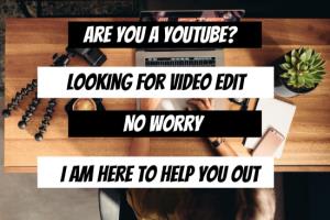 Portfolio for I will create video editing for youtube